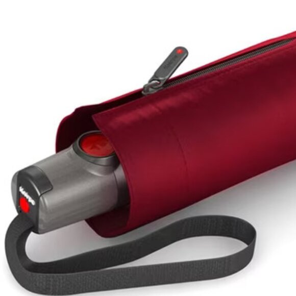 Knirps T.100 Duomatic Pocket Umbrella Red - Picture 2 of 2
